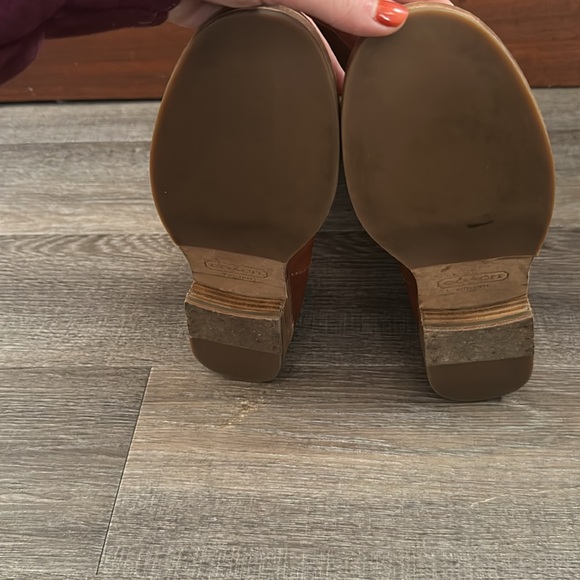 Coach Whitley Brown Leather Riding Boots - Picture 8 of 10